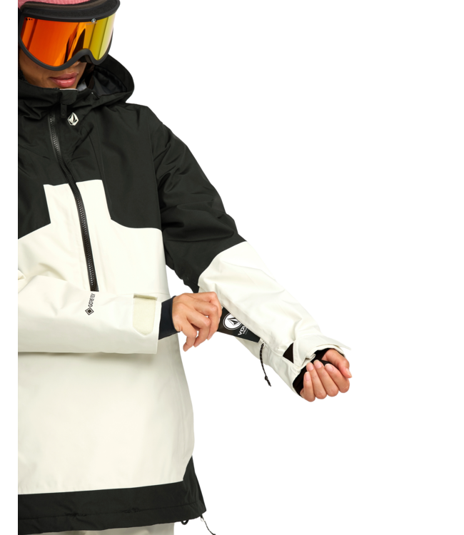 VOLCOM WOMENS FERN INSULATED GORE PULLOVER JACKET BONE 2026