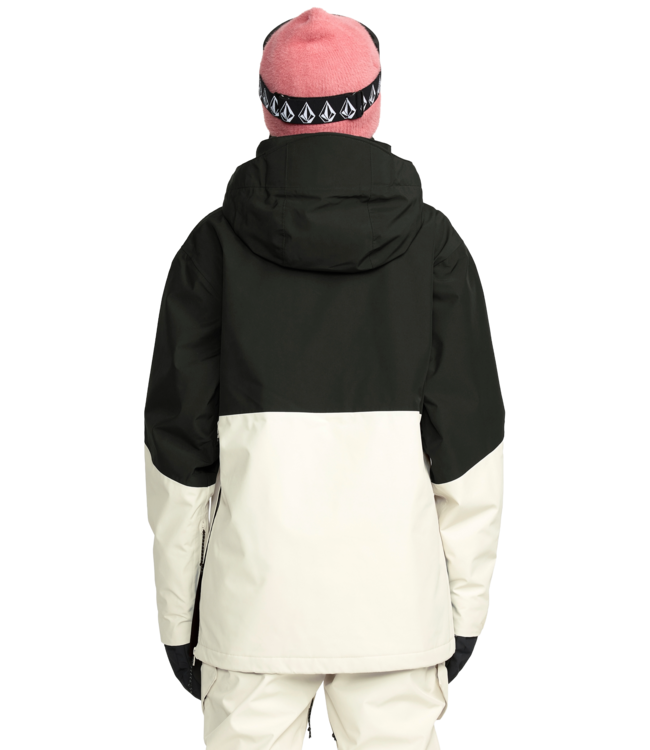 VOLCOM WOMENS FERN INSULATED GORE PULLOVER JACKET BONE 2026