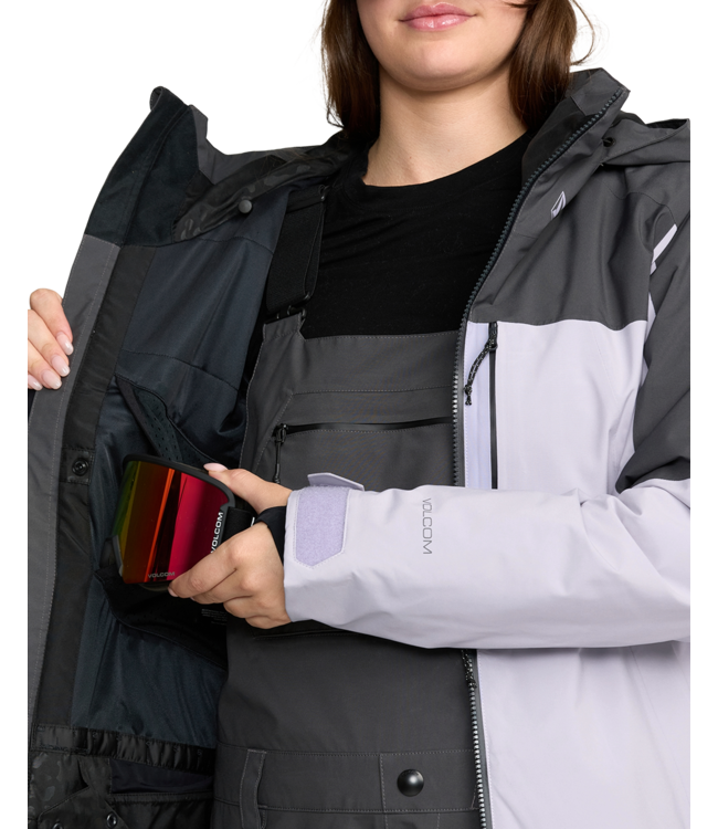 VOLCOM WOMENS 3D STRETCH GORE JACKET LAVENDER AURA 2026