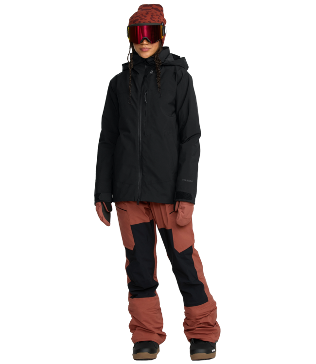 VOLCOM WOMENS 3D STRETCH GORE JACKET BLACK 2026