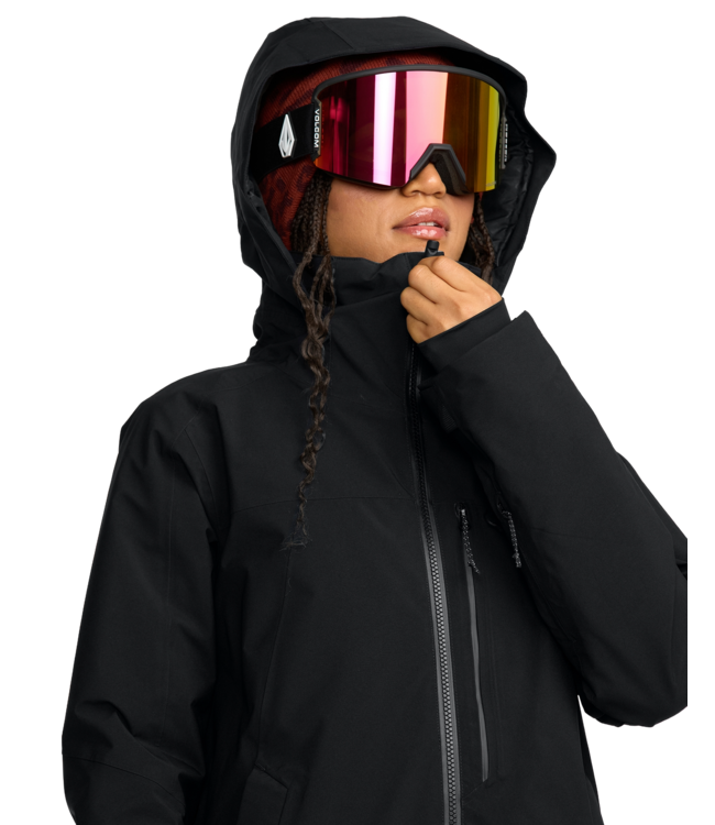 VOLCOM WOMENS 3D STRETCH GORE JACKET BLACK 2026