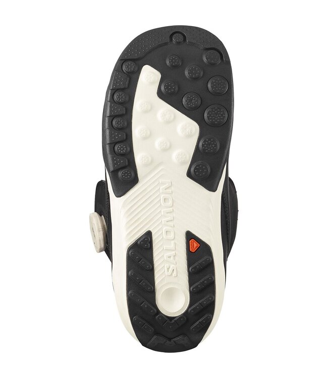 SALOMON WOMENS KIANA DUAL BOA BOOTS BLACK/BLACK/VANILLA ICE 2026