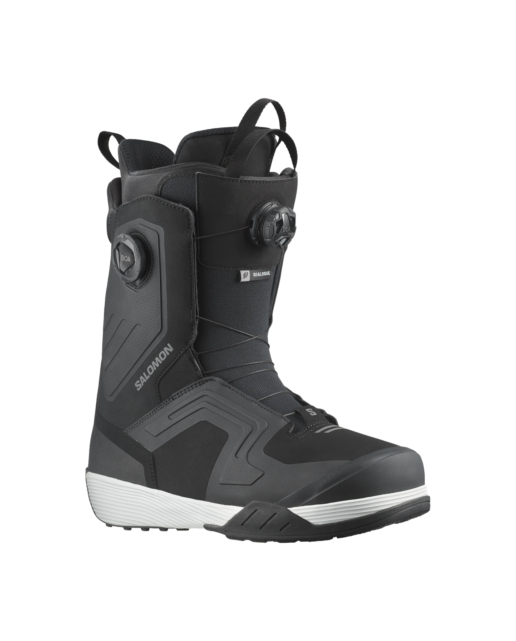 SALOMON DIALOGUE DUAL BOA BOOTS BLACK/BLACK/WHITE 2026 - ONE Boardshop