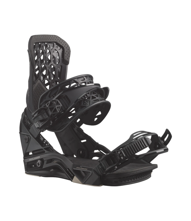 SALOMON HIGHLANDER SNOWBOARD BINDINGS BLACK 2026