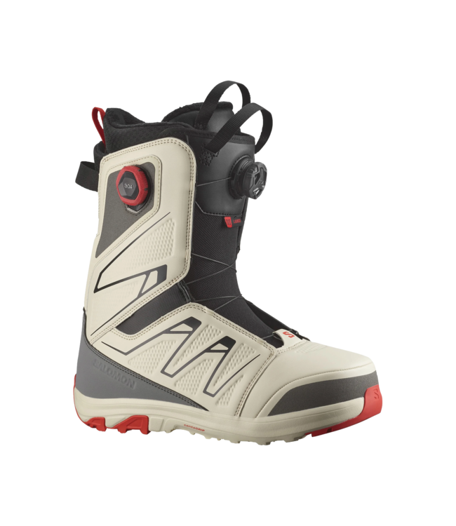 SALOMON LAUNCH BOA SJ BOA BOOTS ALMOND MILK/CASTLEROCK/BLACK 2026