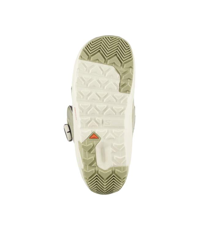 SALOMON WOMENS IVY BOA SJ BOA BOOTS TEA/ALMOND MILK/FIERY RED 2026