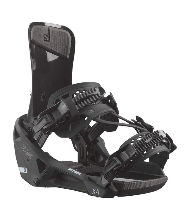 SALOMON XA SUPERMATIC SNOWBOARD BINDINGS BLACK 2026