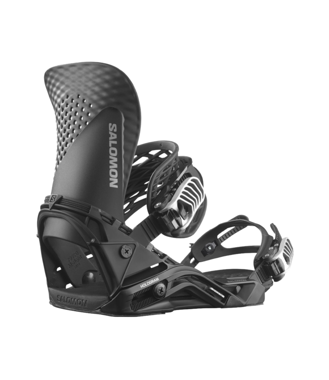 SALOMON HOLOGRAM SNOWBOARD BINDINGS BLACK 2026