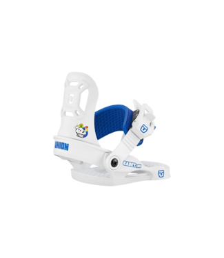 UNION BINDING COMPANY UNION YOUTH CADET ONE SNOWBOARD BINDINGS WHITE 2026
