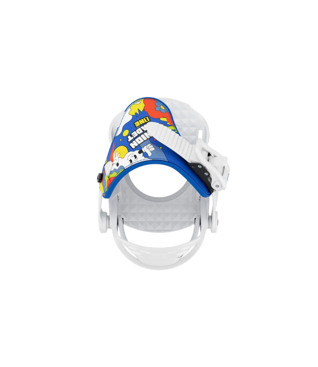 UNION YOUTH CADET ONE SNOWBOARD BINDINGS WHITE 2026