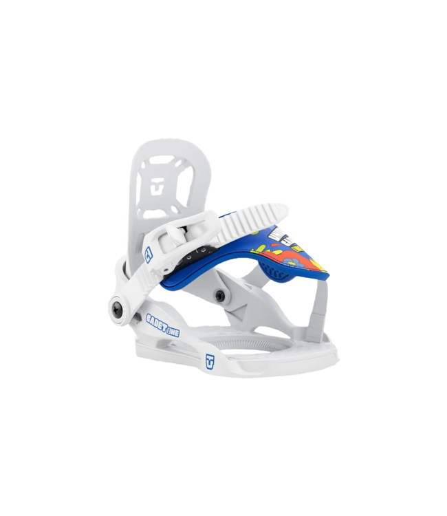 UNION YOUTH CADET ONE SNOWBOARD BINDINGS WHITE 2026