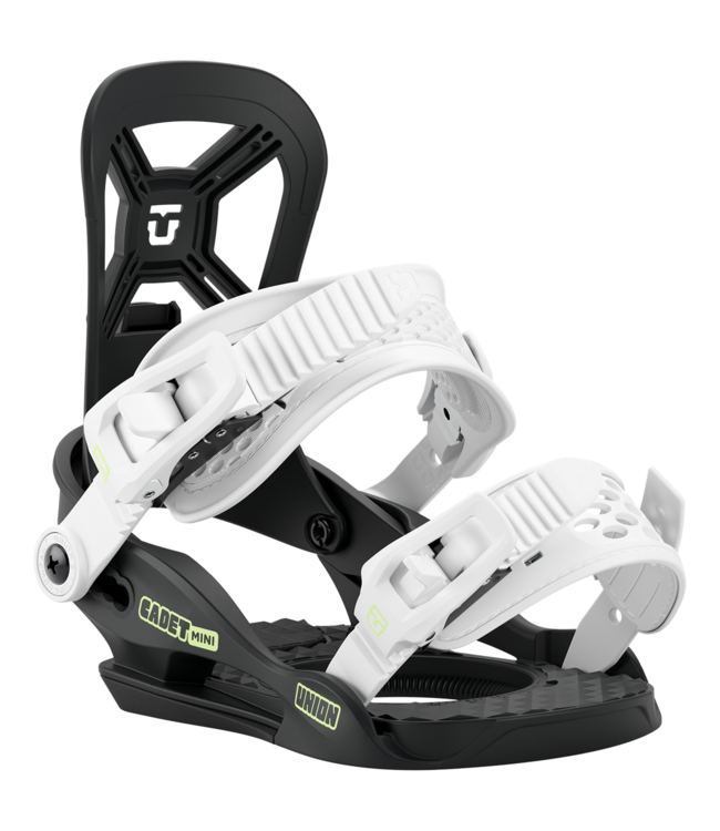 UNION YOUTH CADET MINI SNOWBOARD BINDINGS BLACK 2026