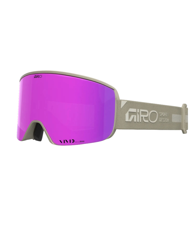 GIRO WOMENS ELLA GOGGLE STONE RAILS w/ VIVID PINK + VIVID INFRARED