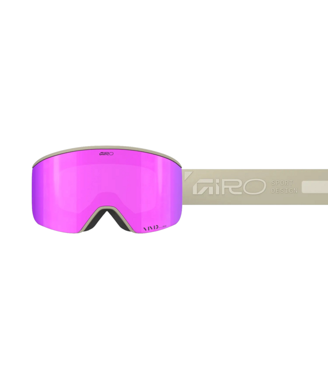 GIRO WOMENS ELLA GOGGLE STONE RAILS w/ VIVID PINK + VIVID INFRARED