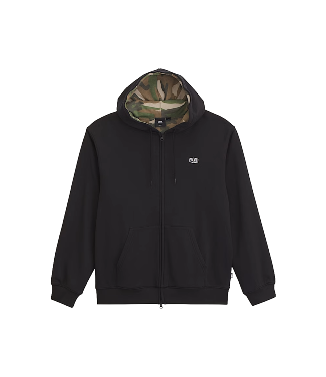 VANS MENS  DOVER THERMAL LINED FULL ZIP HOODIE BLACK 2026