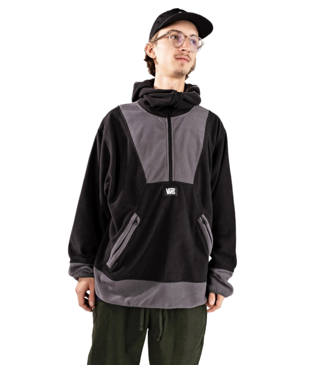 VANS MENS MTE WARRENS POLAR FLEECE BALACLAVA PO HOODIE BLACK 2026
