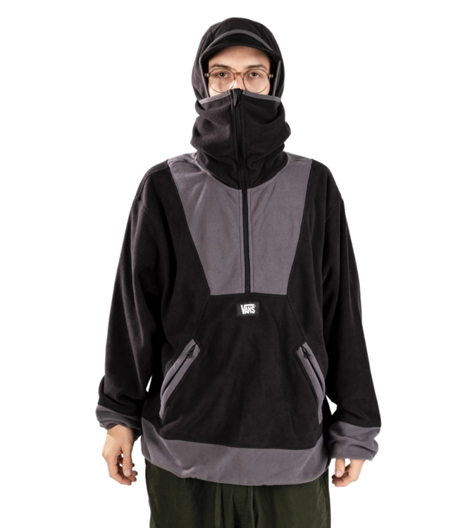 VANS MENS MTE WARRENS POLAR FLEECE BALACLAVA PO HOODIE BLACK 2026