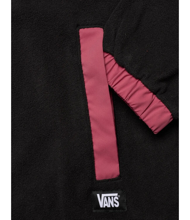 VANS WOMENS MTE KENNETT POLAR FLEECE HALF ZIP HOODIE MAUVE 2026