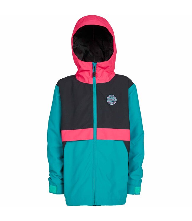 AIRBLASTER YOUTH TRENCHER FULL ZIP TEAL 2026