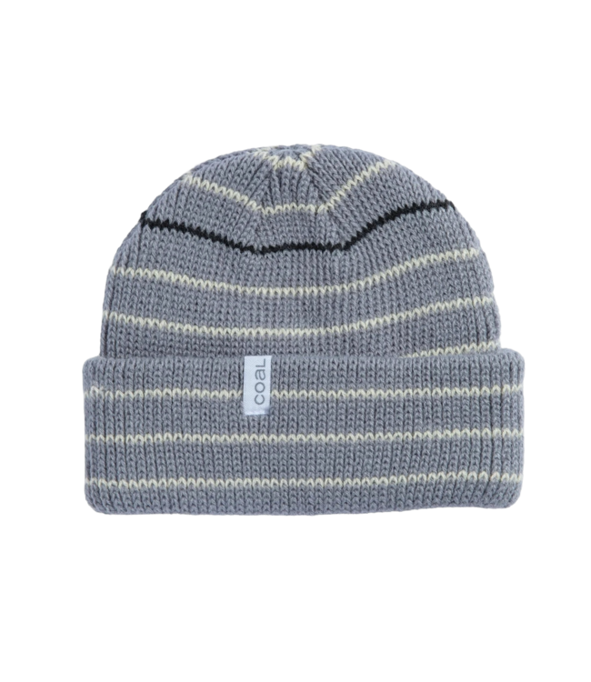 COAL FRENA BEANIE MID GREY STRIPE 2026