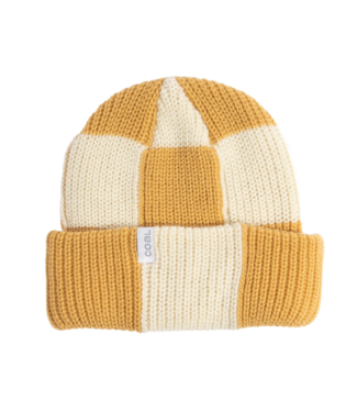 COAL COAL FRENA BAGGY BEANIE KHAKI CHECK 2026