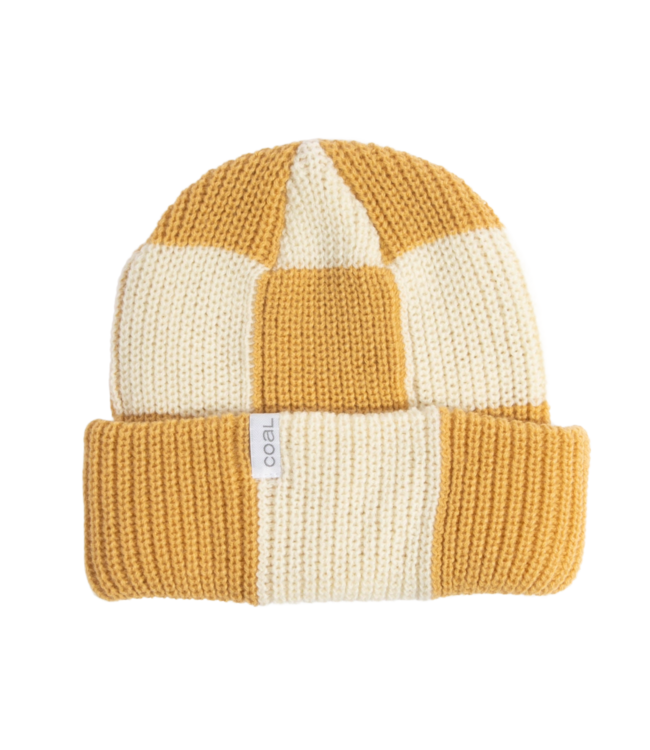 COAL FRENA BAGGY BEANIE KHAKI CHECK 2026