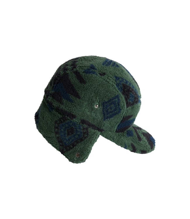 AUTUMN FLEECE FLAP CAP GREEN 2026