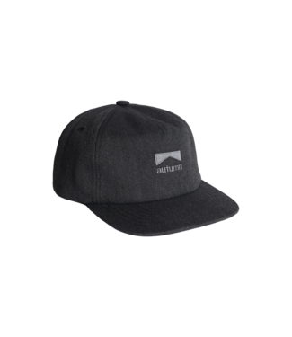AUTUMN AUTUMN WASHED CANVAS STRAPBACK BLACK 2026