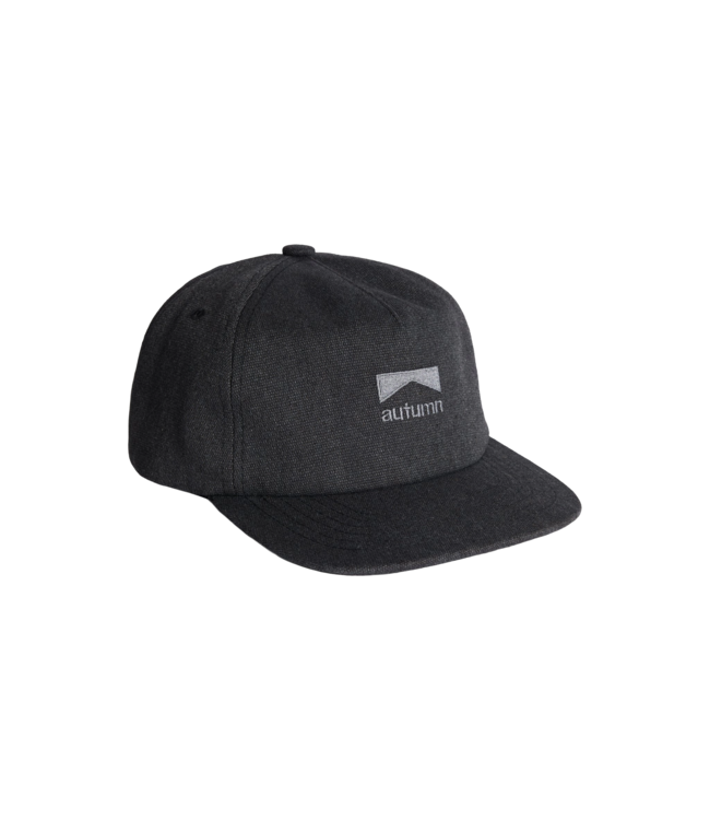 AUTUMN WASHED CANVAS STRAPBACK BLACK 2026