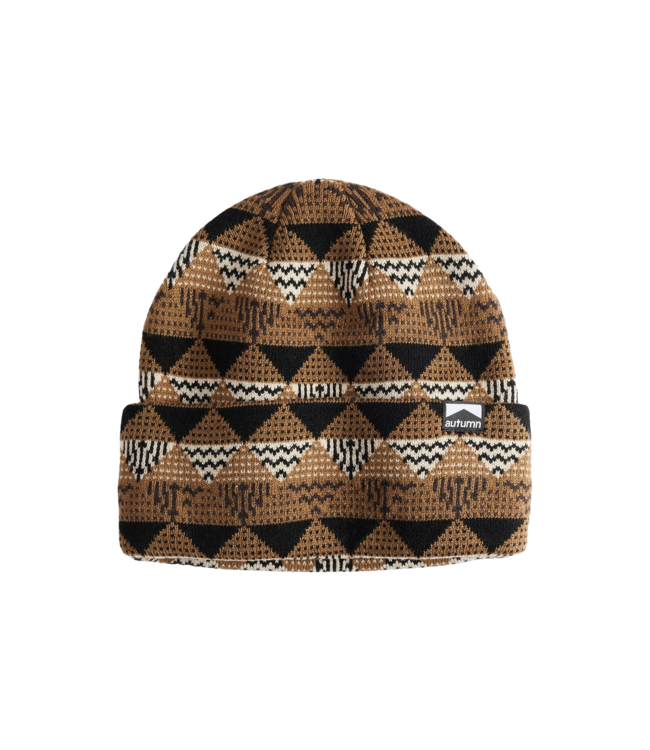 AUTUMN LANDSCAPE BEANIE LIGHT BROWN 2026
