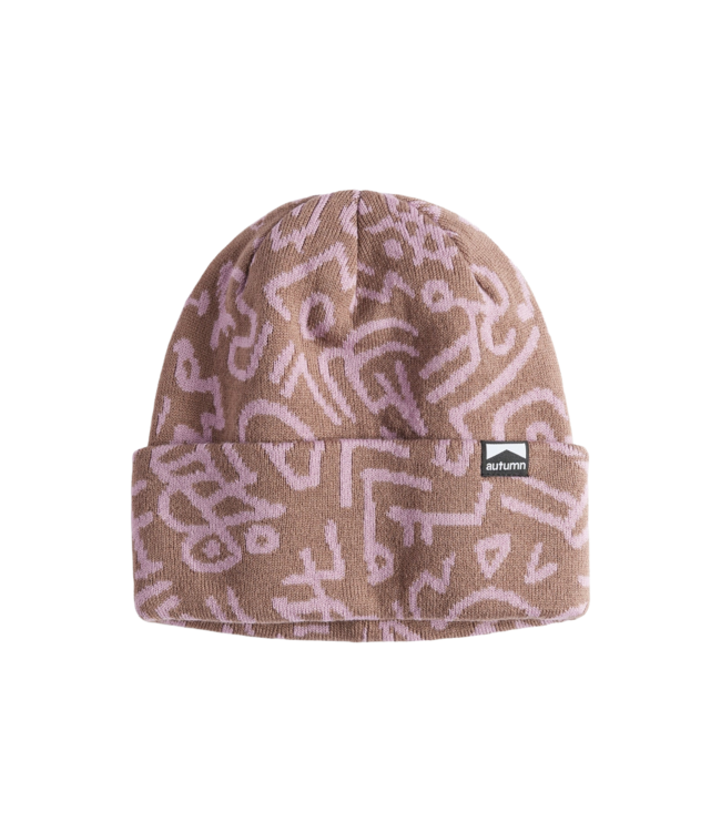 AUTUMN SOUL CAMO BEANIE DUSTY PINK 2026