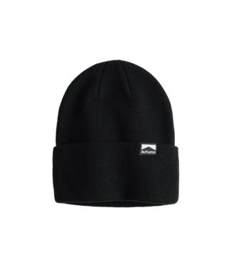 AUTUMN AUTUMN SURPLUS SOLID BEANIE BLACK 2026