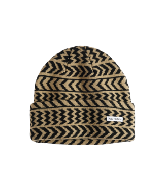 AUTUMN AUTUMN CHEVRON BEANIE CHINCHILLA 2026