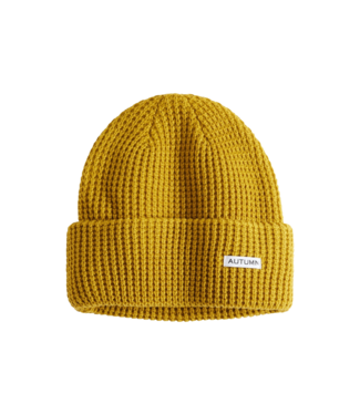 AUTUMN AUTUMN WAFFLE BEANIE OLIVE OCHRE 2026