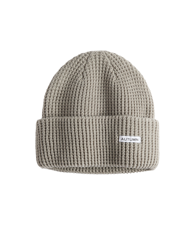 AUTUMN WAFFLE BEANIE STONE 2026