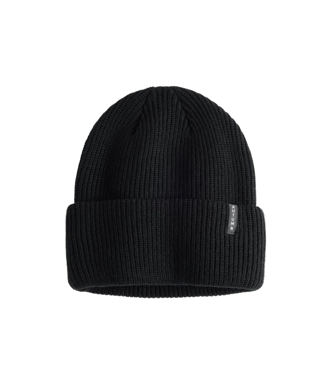 AUTUMN SELECT SOLID BEANIE BLACK 2026