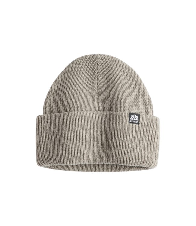 AUTUMN SIMPLE SOLID BEANIE STONE 2026