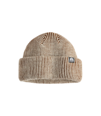 AUTUMN AUTUMN CORD DOUBLE ROLL BEANIE BROWN 2026