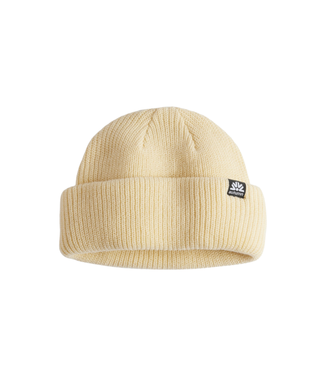 AUTUMN DOUBLE ROLL BEANIE EGGSHELL 2026