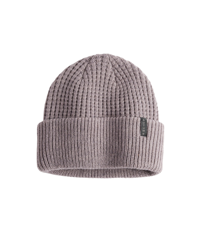 AUTUMN THERMAL KNIT BEANIE MAUVE 2026