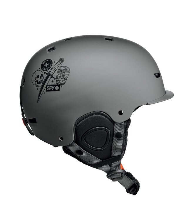 SPY GALACTIC MIPS SNOWBOARD HELMET MATTE GRAY SPY FOR LIFE 2026