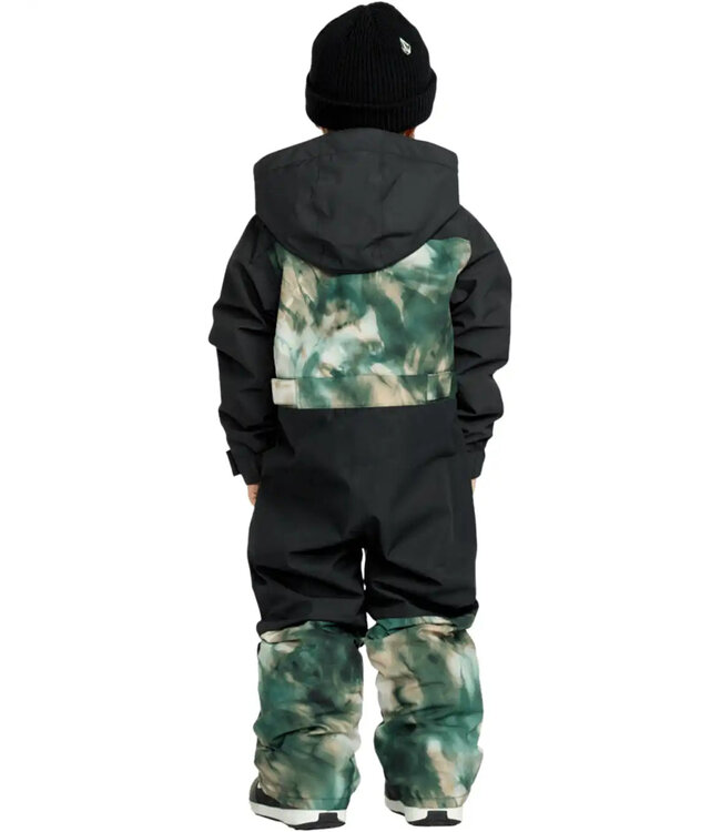 VOLCOM LITTLE KIDS FLURRY ONE PIECE SNOWSUIT SHAMROCK HEATHER 2026