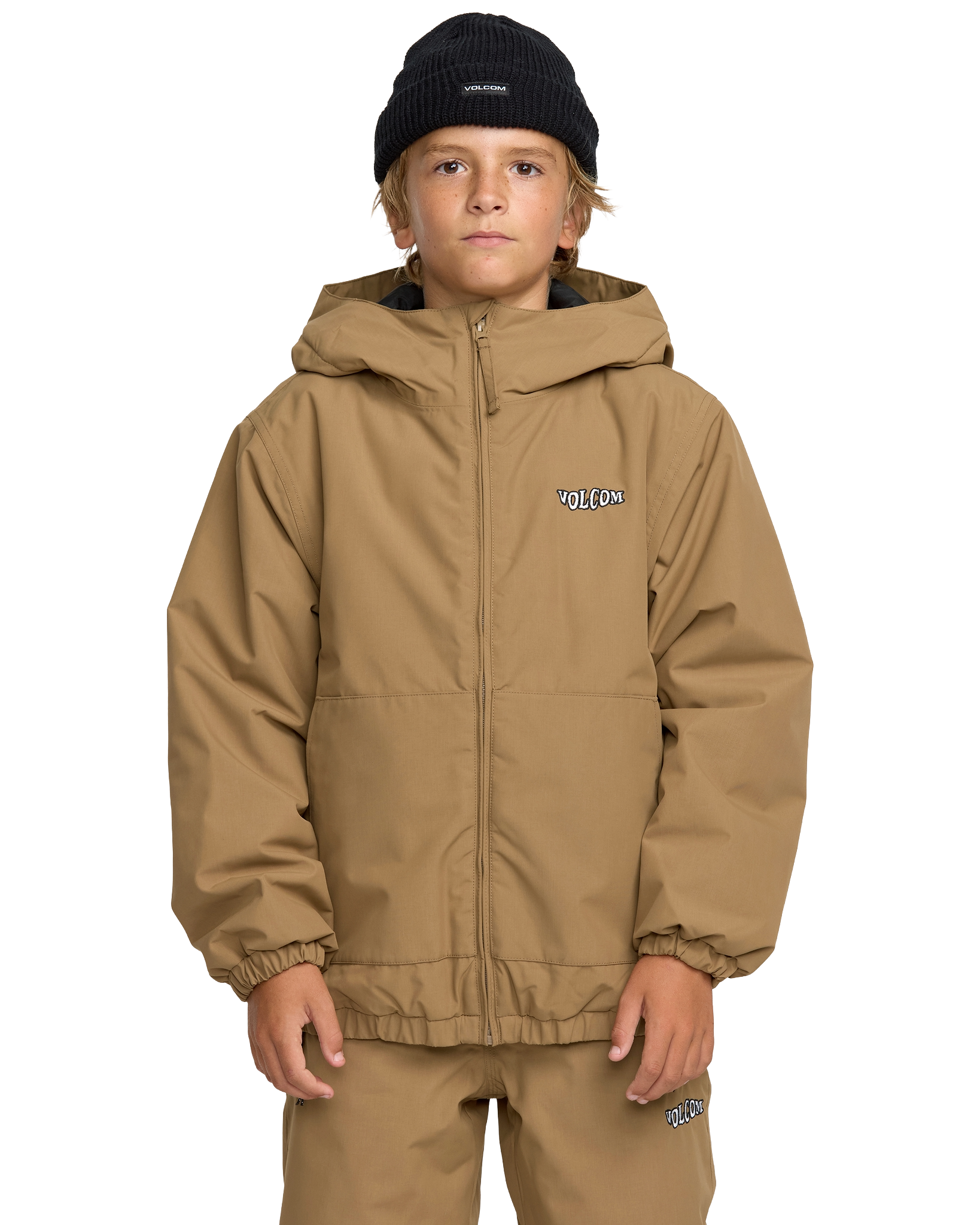 VOLCOM KIDS CHAOS FULL ZIP JACKET BRONZE 2026 - ONE Boardshop