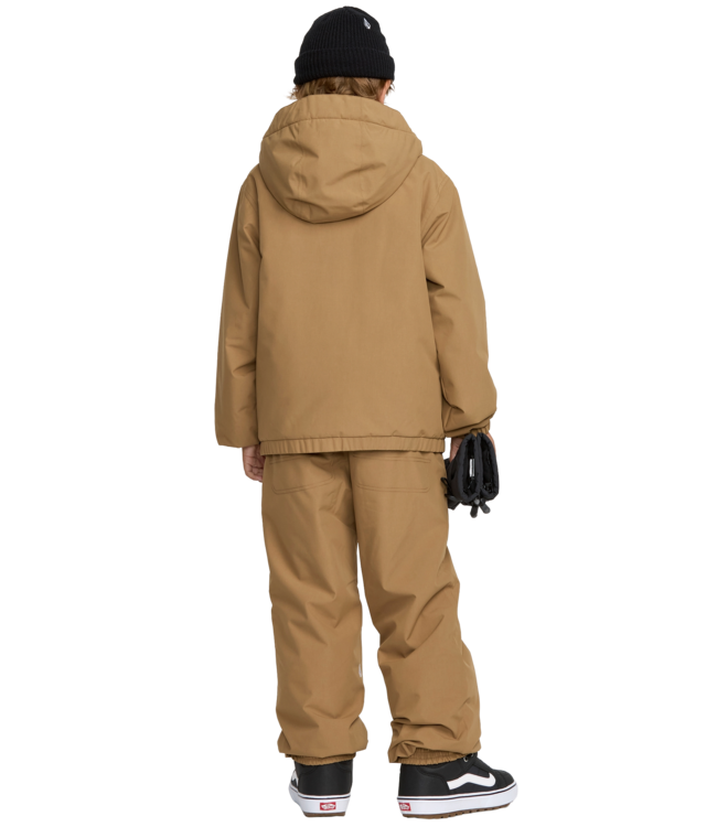 VOLCOM KIDS CHAOS FULL ZIP JACKET BRONZE 2026