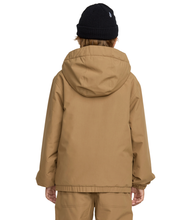 VOLCOM KIDS CHAOS FULL ZIP JACKET BRONZE 2026