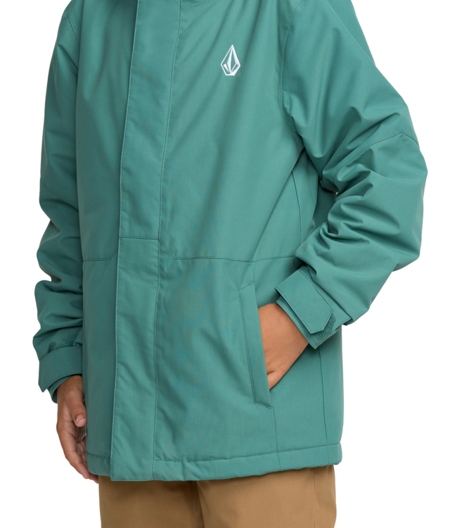 VOLCOM KIDS VERNON INSULATED SNOW JACKET SPRUCE GREEN 2026