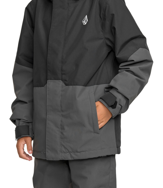 VOLCOM KIDS VERNON INSULATED SNOW JACKET BLACK 2026