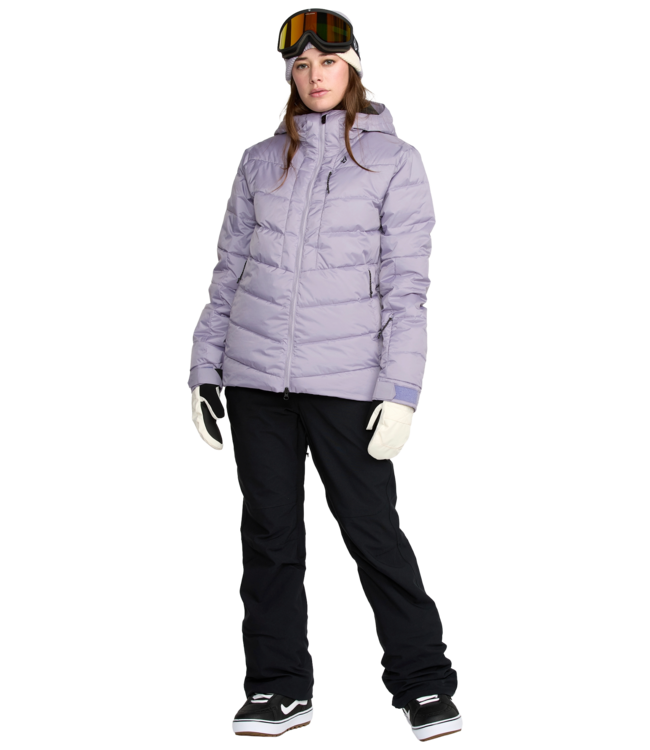 VOLCOM WOMENS ESTES PUFF JACKET LAVENDER AURA 2026
