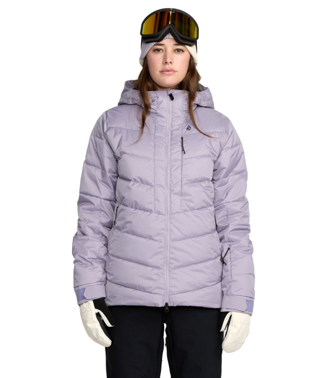 VOLCOM WOMENS ESTES PUFF JACKET LAVENDER AURA 2026