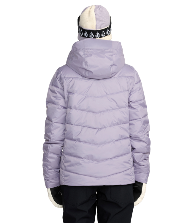 VOLCOM WOMENS ESTES PUFF JACKET LAVENDER AURA 2026